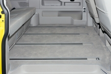 Passenger compartment carpet - Beach with 3-seater sofa - Palladium - 100 708 618